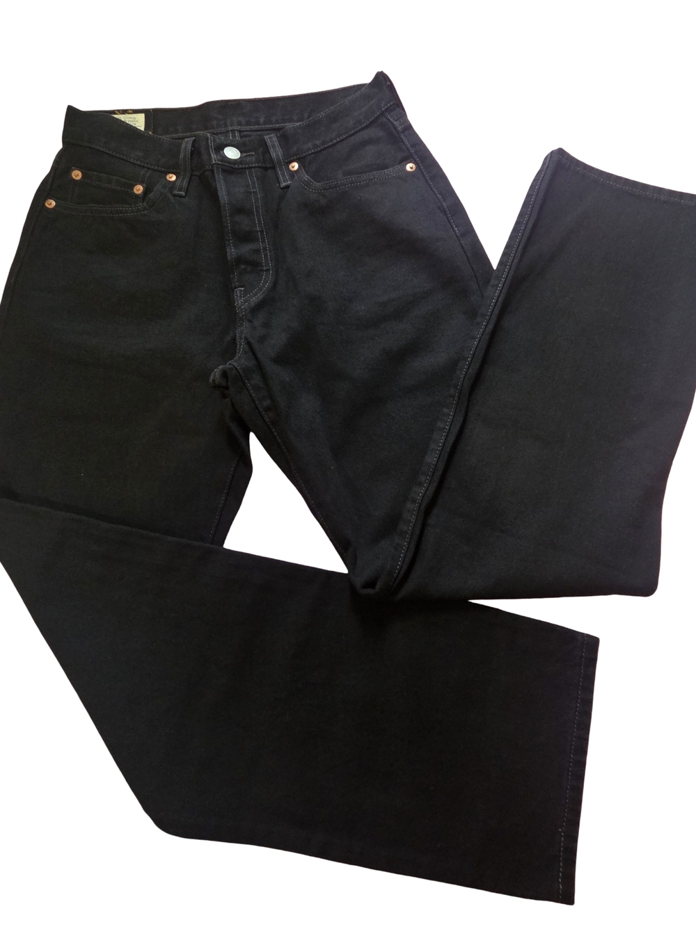 501 Levi's Men's Straight Black Jeans — Classic Everyday Staple